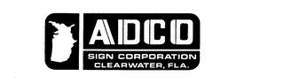 ADCO SIGN CORPORATION CLEARWATER, FLA. logo