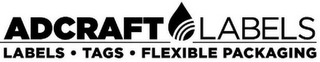 ADCRAFT LABELS LABELS · TAGS · FLEXIBLEPACKAGING logo