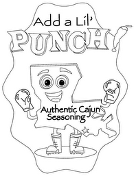 ADD A LIL' PUNCH! AUTHENTIC CAJUN SEASONING logo
