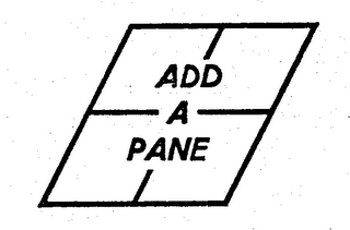 ADD A PANE logo