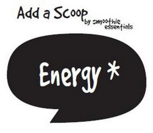 ADD A SCOOP BY SMOOTHIE ESSENTIALS ENERGY logo