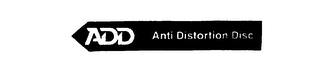 ADD ANTI DISTORTION DISC logo
