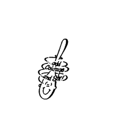 ADD COURAGE AND STIR logo