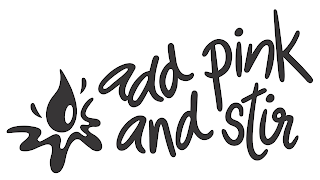 ADD PINK AND STIR logo