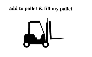 ADD TO PALLET & FILL MY PALLET logo