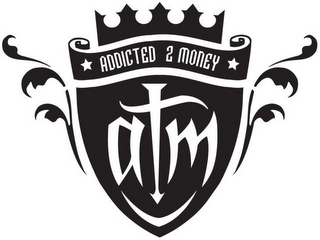 ADDICTED 2 MONEY ATM logo