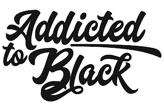 ADDICTED TO BLACK logo