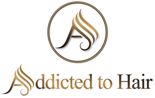 ADDICTED TO HAIR logo