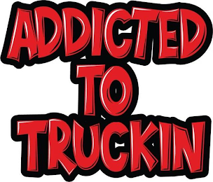 ADDICTED TO TRUCKIN logo