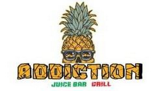 ADDICTION JUICE BAR GRILL logo