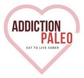 ADDICTION PALEO EAT TO LIVE SOBER logo