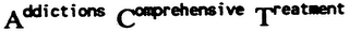 ADDICTIONS COMPREHENSIVE TREATMENT logo