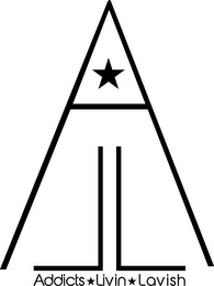 ADDICTS LIVIN LAVISH A L L logo