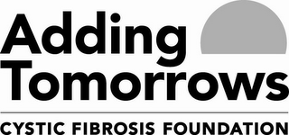 ADDING TOMORROWS CYSTIC FIBROSIS FOUNDATION logo
