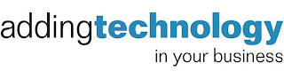 ADDINGTECHNOLOGY IN YOUR BUSINESS logo