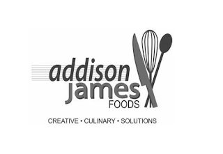 ADDISON JAMES FOODS CREATIVE · CULINARY· SOLUTIONS logo