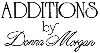 ADDITIONS BY DONNA MORGAN logo