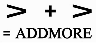 > + > = ADDMORE logo