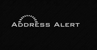 ADDRESS ALERT logo