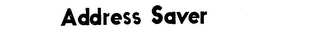 ADDRESS SAVER logo