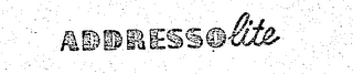 ADDRESSOLITE logo
