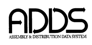 ADDS ASSEMBLY & DISTRIBUTION DATA SYSTEM logo