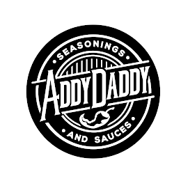 ADDY DADDY · SEASONINGS · · AND SAUCES · logo