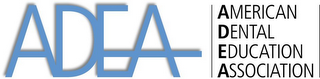 ADEA AMERICAN DENTAL EDUCATION ASSOCIATION logo