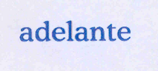 ADELANTE logo