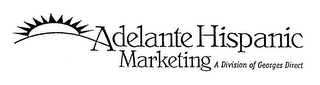 ADELANTE HISPANIC MARKETING A DIVISION OF GEORGES DIRECT logo
