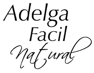 ADELGA FACIL NATURAL logo