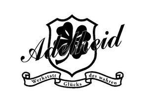 ADELHEID WERKSTATT DES WAHREN GLÜCKS logo