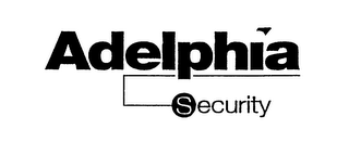 ADELPHIA SECURITY logo