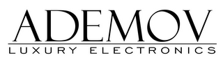 ADEMOV LUXURY ELECTRONICS logo