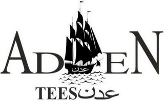 ADEN TEES logo