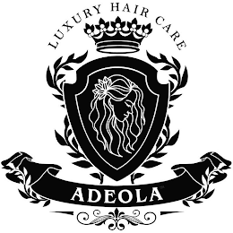 ADEOLA LUXURY HAIR CARE logo