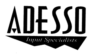 ADESSO INPUT SPECIALISTS logo