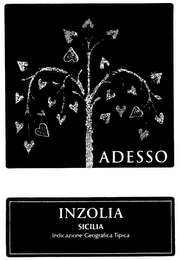 ADESSO INZOLIA SICILIA INDICAZIONE GEOGRAFICA TIPICA logo
