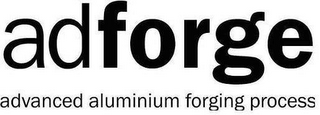ADFORGE ADVANCED ALUMINIUM FORGING PROCESS logo