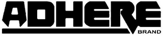 ADHERE BRAND logo