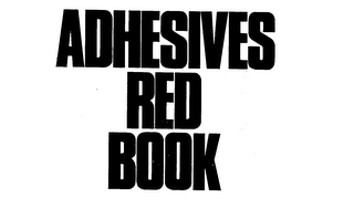 ADHESIVES RED BOOK logo