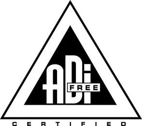 ADI FREE CERTIFIED logo