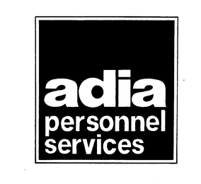 ADIA PERSONNEL SERVICES logo