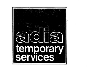 ADIA TEMPORARY SERVICES logo