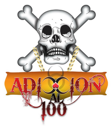 ADICCION AL 100 logo