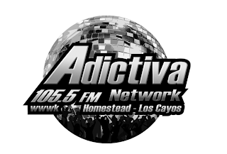ADICTIVA 105.5 FM NETWORK WWWK HOMESTEAD - LOS CAYOS logo
