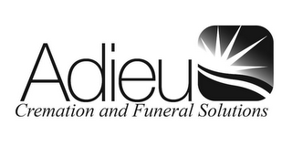 ADIEU CREMATION AND FUNERAL SOLUTIONS logo