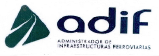 ADIF ADMINISTRADOR DE INFRAESTRUCTURAS FERROVIARIAS logo