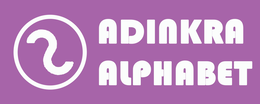 ADINKRA ALPHABET logo