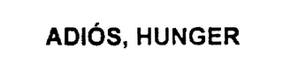 ADIOS, HUNGER logo